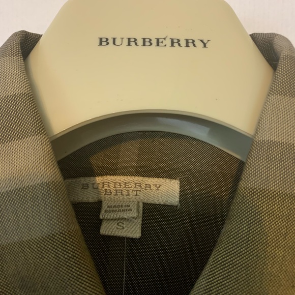 Burberry Brit Classic Plaid  Button Down Shirt - Picture 6 of 8